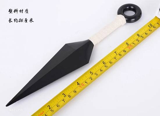 Cutit Ninja Kunai Naruto Knife pret de vanzare Romania plastic NOU