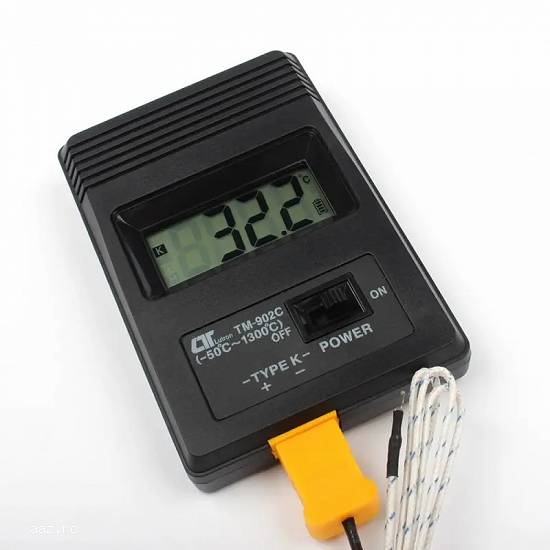 TERMOMETRU digital PROFESIONAL industrial PRET cu sonda termocuplu tip K