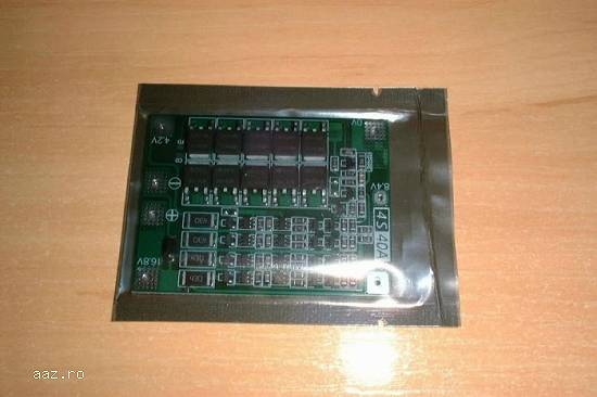 MODUL PROTECTIE la incarcare si descarcare BMS 4s 4 acumulatori 18650 BATERII Li-ion