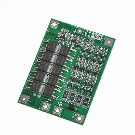 MODUL PROTECTIE la incarcare si descarcare BMS 4s 4 acumulatori 18650 BATERII Li-ion
