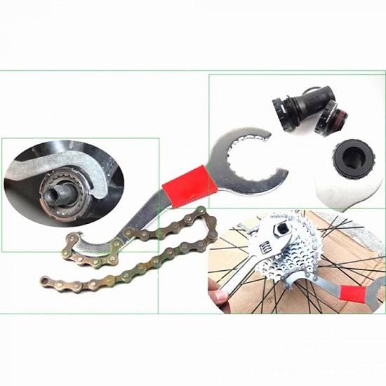 CHEIE CU LANT pentru pinioane MONOBLOC Hollowtech 2 bicicleta SHIMANO