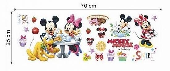STICKER autocolant perete decorativ MICKEY MOUSE autoadeziv camera copii bebe STICKERE DECORATIVE au