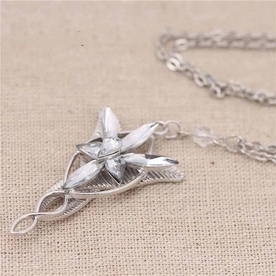 Pandantiv Colier Lantisor LORD OF THE RINGS LOTR ARWEN EVENSTAR