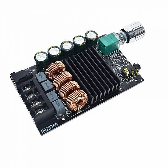 AMPLIFICATOR AUDIO Hi-Fi stereo cu Bluetooth 2 x 100W pentru acasa sau auto AMPLIFICATOARE pret ieft