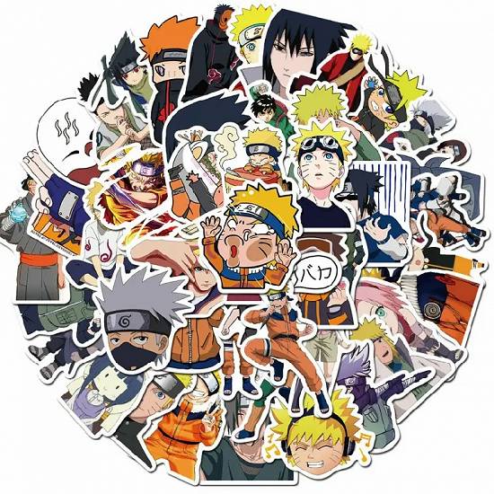 Sticker STICKERE ANIME cu Naruto Shippuden stickers autocolante autoadezive