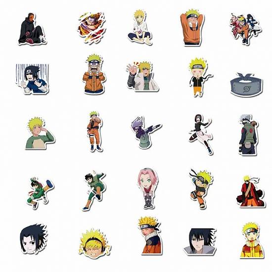 Sticker STICKERE ANIME cu Naruto Shippuden stickers autocolante autoadezive