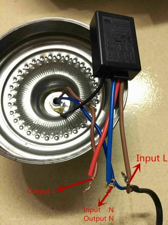INTRERUPATOR CU ATINGERE touch DIMMER dimabil cu variator reglaj lumina lampa
