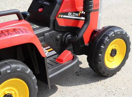 Tractor electric Kinderauto BJ-611 70W 12V cu Remorca si RC
