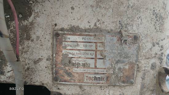Placa compactoare reversibila,  