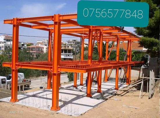 Case moderne pe structură metalică