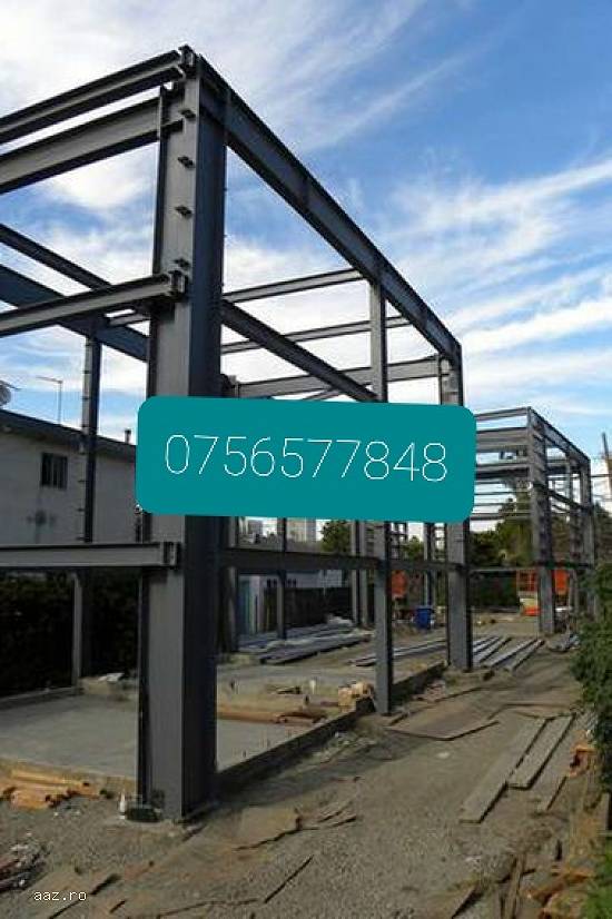 Case moderne pe structură metalică
