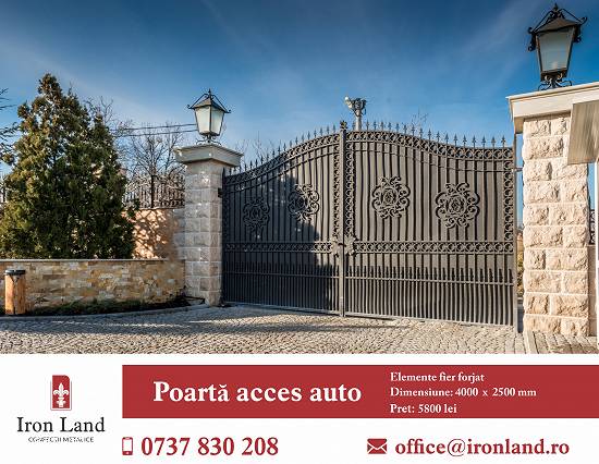 confectii metalice (garduri,   balustrade ,   scari )