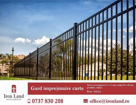 Garduri,   porti,   structuri metalice