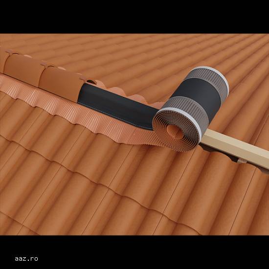 Bandă ventilare și etanșare coamă – origine Germania