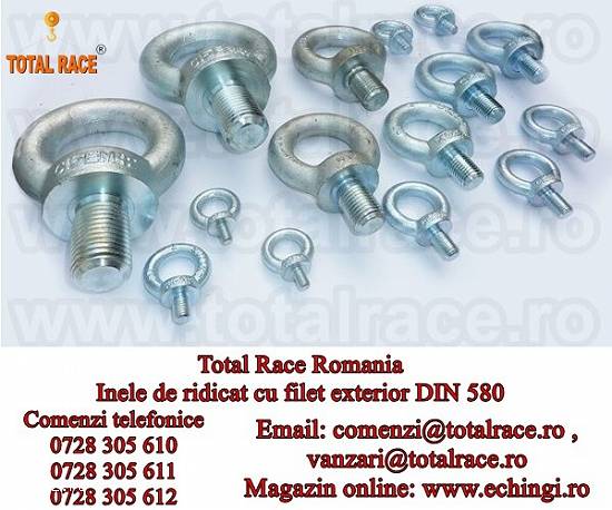 Ochet ridicare cu filet exterior DIN 580 diverse dimensiuni