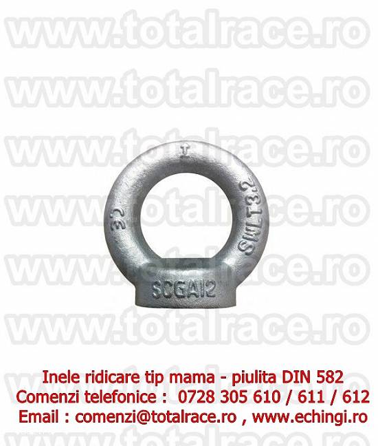 Inele ridicare piulita DIN 582