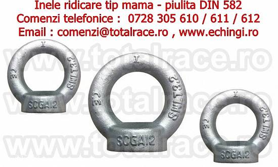 Inele ridicare piulita DIN 582