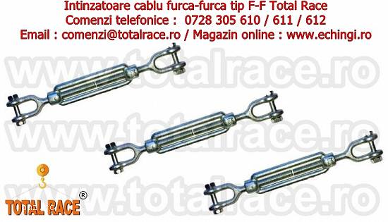 Intinzator cablu cu doua furci M8 Total Race