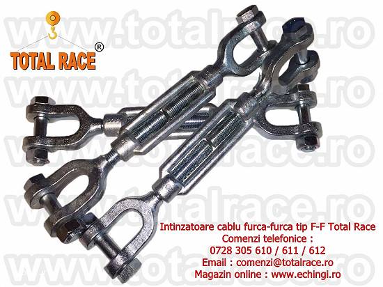 Intinzator cablu cu doua furci M8 Total Race