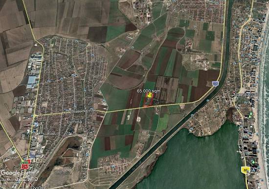 Teren intravilan 66.000 mp Navodari iesirea spre Lumina 25euro/mp