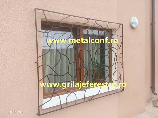 GRILAJE FERESTRE METALICE IN BUCURESTI