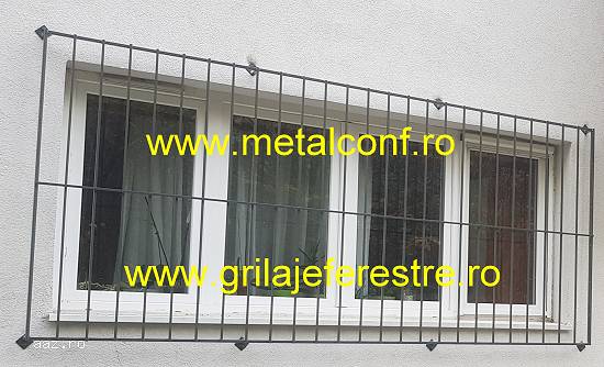 GRILAJE FERESTRE METALICE IN BUCURESTI