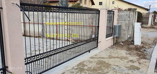 PORTI GARDURI BALUSTRADE FIER FORJAT