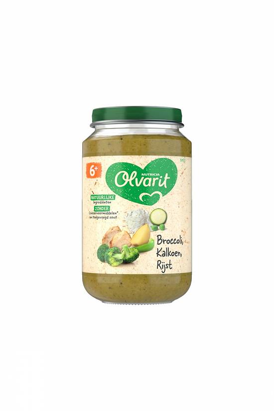 Olvarit mancare pentru bebelusi Pui,       Mazare si Cartofi 6+ luni Total Blue