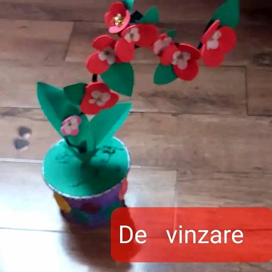 Orhidee facută manual