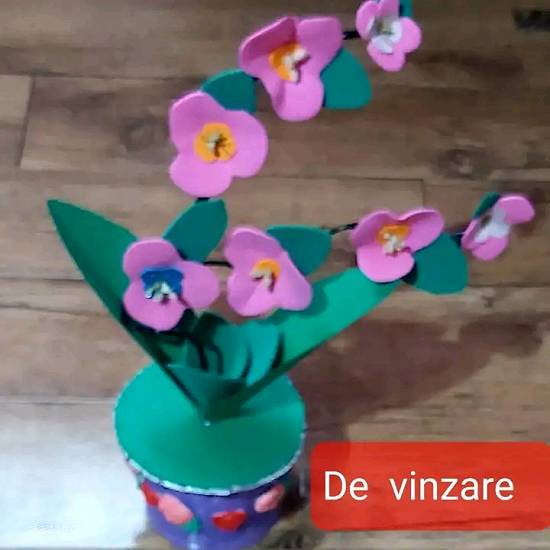 Orhidee facută manual