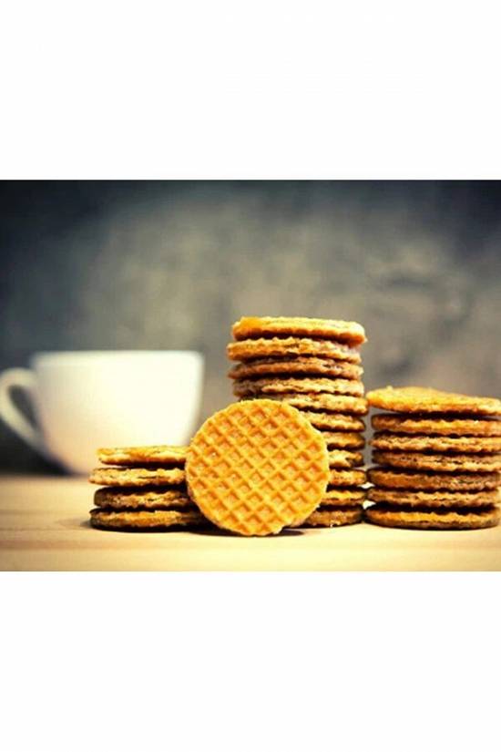Delicatese Olanda stroopwafels cu unt Total Blue