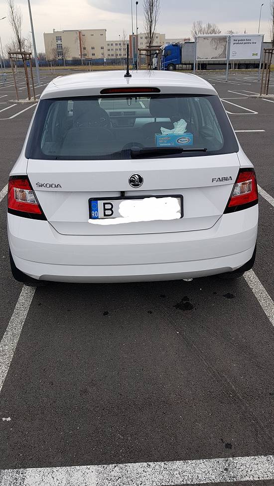 Skoda Fabia 1.0,   TSI (motor cu turbina),   75 CP/ 55 KW,   EURO 6,   an 2017