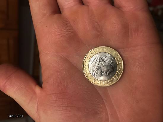 Vand monede REPUBLICA ITALIANA ani 1997/1998 Unele cu erori