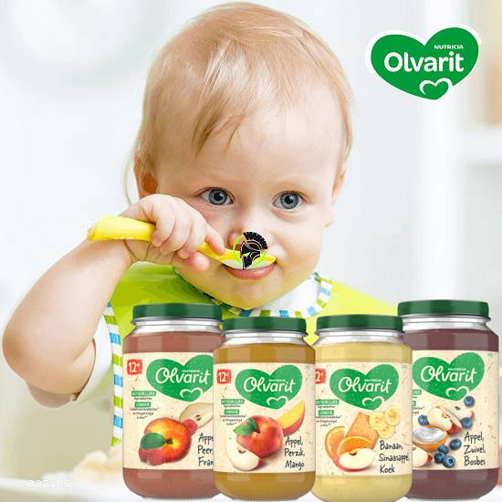 Olvarit desert cu fructe olandez pentru bebelusi Total Blue 0728.305.612