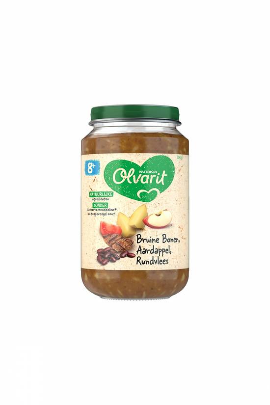 Mancare import Olanda Olvarit copii Sunca,   Rosii,   Macaroane 8+ luni Total Blue 0728.305.612