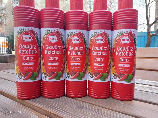 Ketchup Curry Original Hela Total Blue 0728.305.612