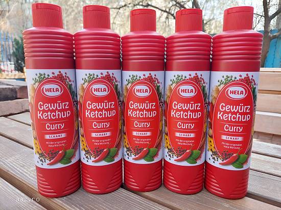 Ketchup Curry Original Hela Total Blue 0728.305.612