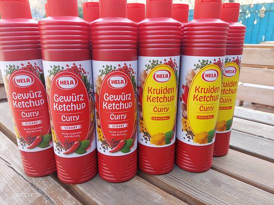 Ketchup Curry Delikat Hela Total Blue 0728.305.612