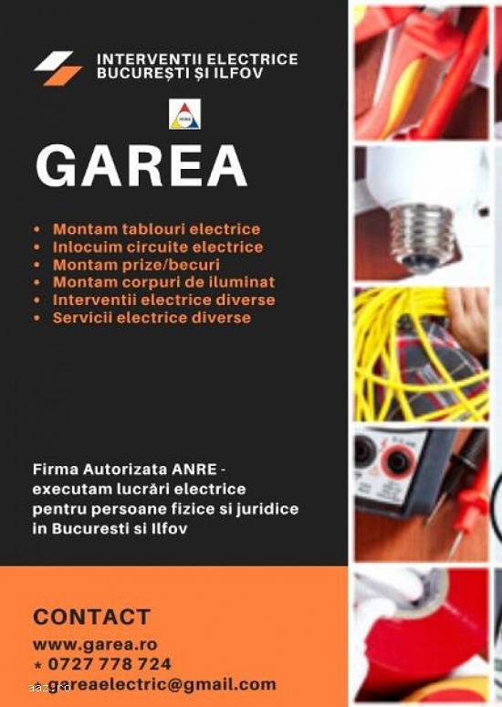 Electrician Autorizat Bucuresti si Ilfov