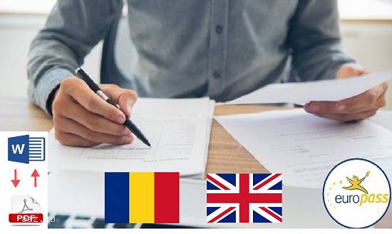 Curriculum Vitae | CV Europass | CV Profesional | CV engleză | CV română | CV angajare |