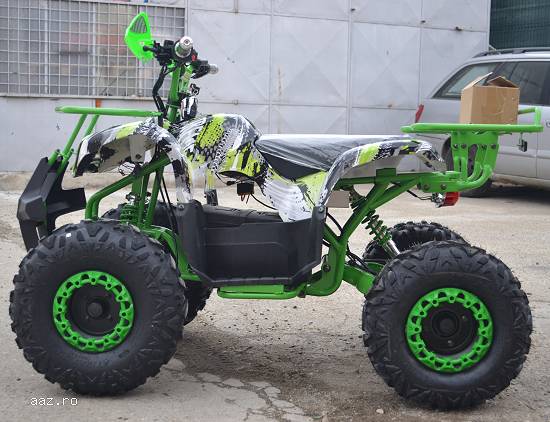 ATV electric NITRO Eco TORONTO 1000W 48V 20Ah Diferential #Grafiti Green