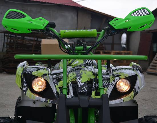 ATV electric NITRO Eco TORONTO 1000W 48V 20Ah Diferential #Grafiti Green