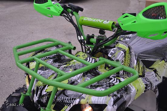 ATV electric NITRO Eco TORONTO 1000W 48V 20Ah Diferential #Grafiti Green
