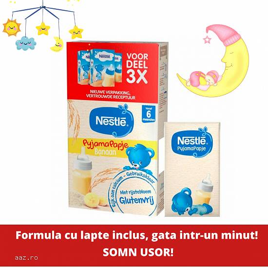 Cereale gata preparate,   Nestlé Banane Total Blue 0728.305.612