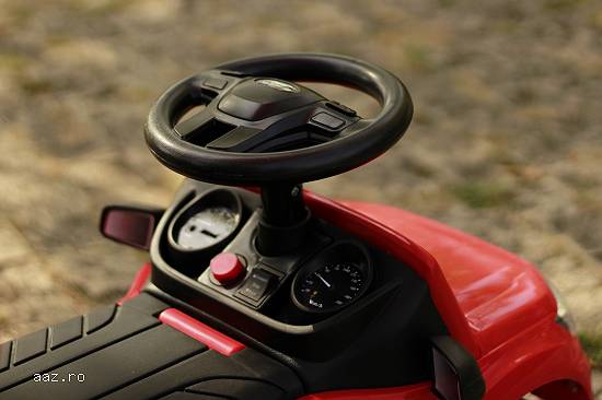 Masinuta electrica pentru copii 3 in 1 Ford Ranger 35W 6V și cu pedala #red
