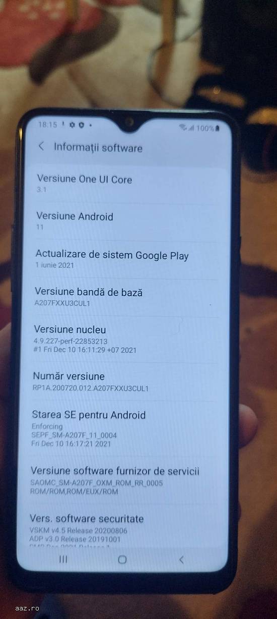 Vând Samsung a 20 s