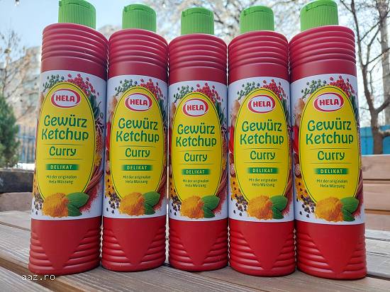 Ketchup Curry Delikat Hela Total Blue 0728.305.612