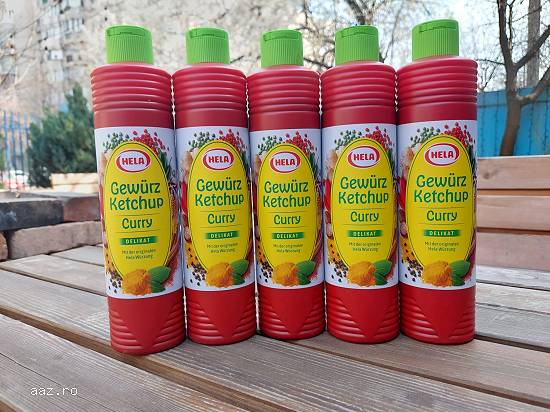 Ketchup Curry Delikat Hela Total Blue 0728.305.612