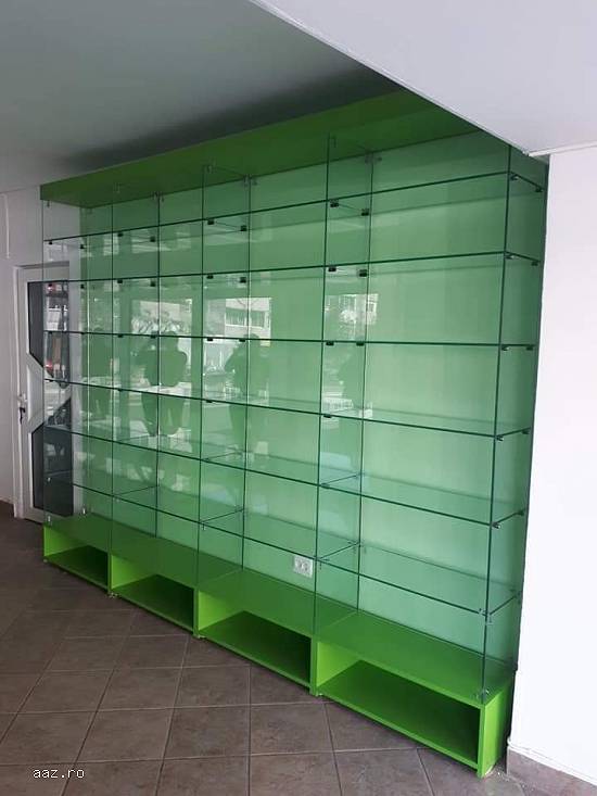Vitrine pal si sticla