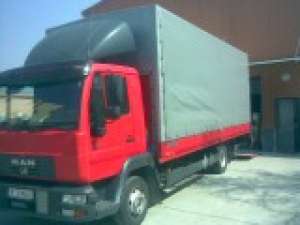 vand firma transport+casa expeditie+camion man 7, 5
